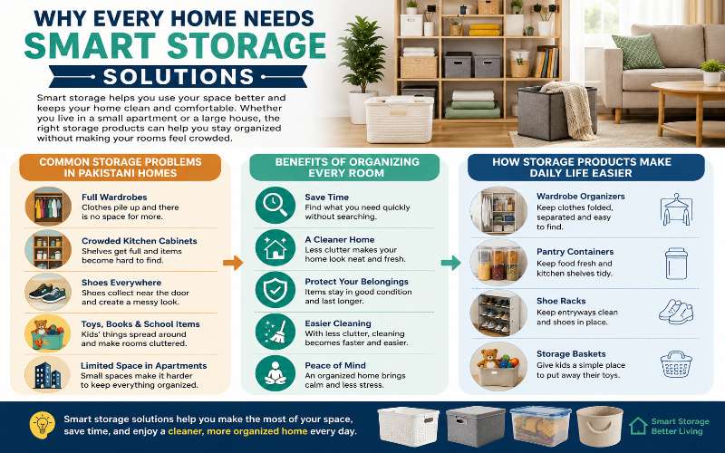 Best storage products for home in Pakistan