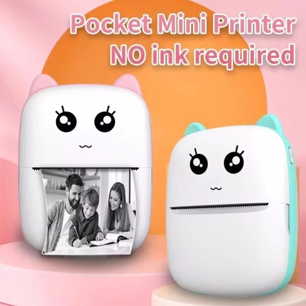Mini Portable Bluetooth Thermal Printer