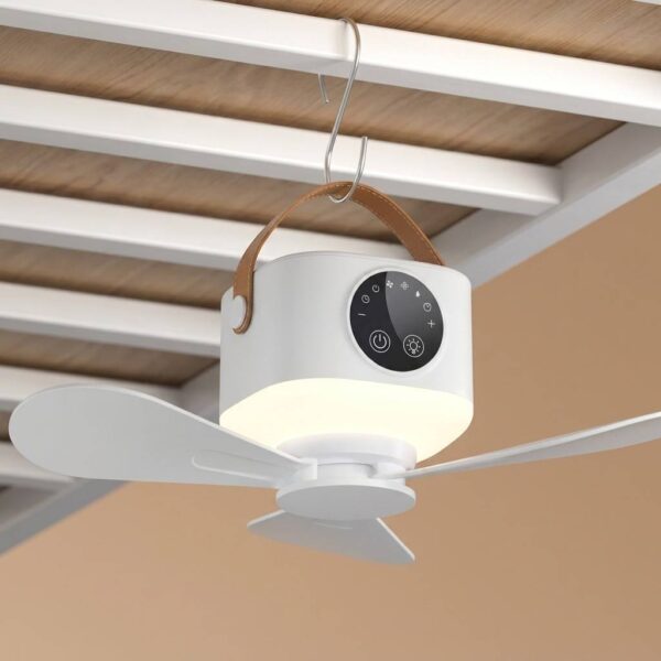 Portable rechargeable fan