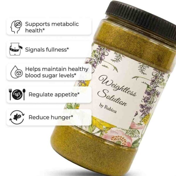 Herbal weight loss powder packaging