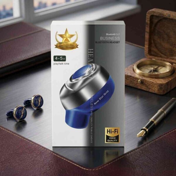 M16 Bluetooth earbud close-up view